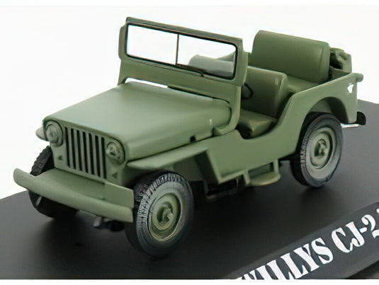 JEEP WILLYS CJ-2A OPEN 1949 M-A-S-H MILITARY GREEN/Greenlight 1/43ミニカー