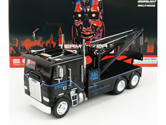 1984 Freightliner FLA 9664 レッカー車 ターミネーター2 ミニカー / GREENLIGHT 1/43