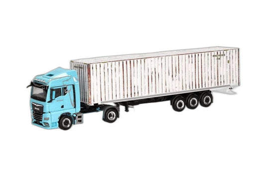 MAN TGX GM 18.540 コンテナ セミトレーラー/ Herpa 1/87 模型 ミニカー