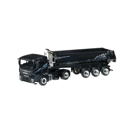 Herpa Wagner MAN TGX XL ダンプセミトレーラー 306218/ Herpa 1/87 模型