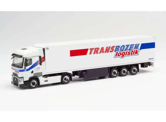 Transbozen Renault T 冷蔵ボックス トラック / Herpa 1/87 建設機械模型 工事車両