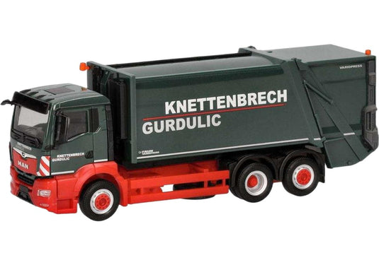 Knettenbrech Gurdulic MAN TGS NN トラック / Herpa 1/87 建設機械模型 工事車両
