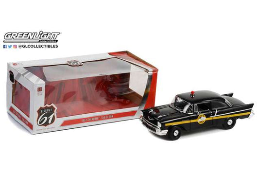 1957 Chevrolet 150 セダン ケンタッキー州警察/HIGHWAY61 1/18ミニカー