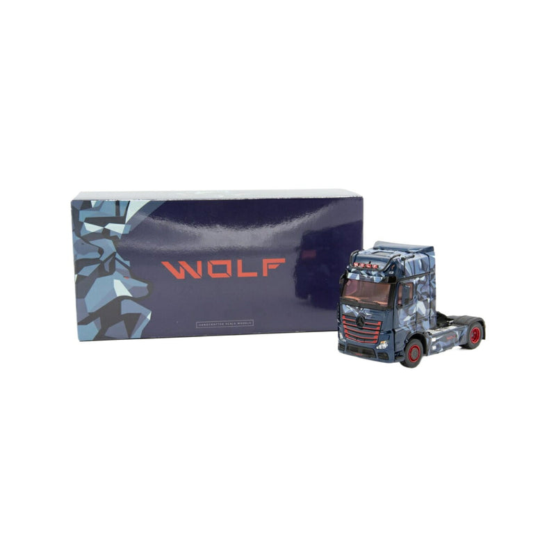 ギャラリービューアに画像をロードする, Models Limited Specials Actros Wolf トラック / IMC 1/50 建設機械模型 工事車両