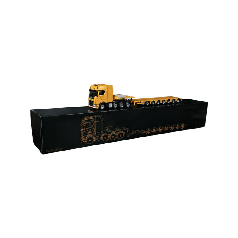 ギャラリービューアに画像をロードする, Yellow Series Scania S-Serie high roof トラック / IMC 1/50 建設機械模型 工事車両