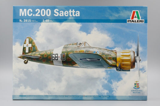 Macchi C.200 サエッタ モデルキット/ ITALERI 1/48 模型 プラモデル