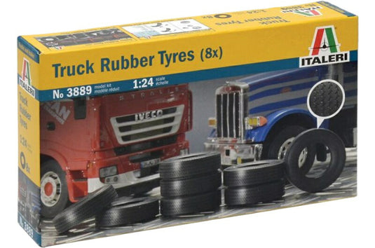 トラック ゴムタイヤ / ITALERI 1/24 プラスチックモデル模型