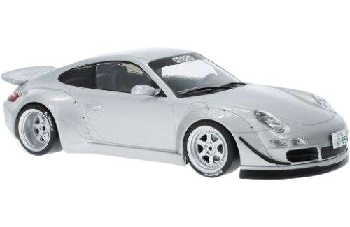 RWB997 シルバー 1/18 ミニカー Porsche 997 RWB シルバー IXO18CMC166.22 / IXO 1/18 ミニカー