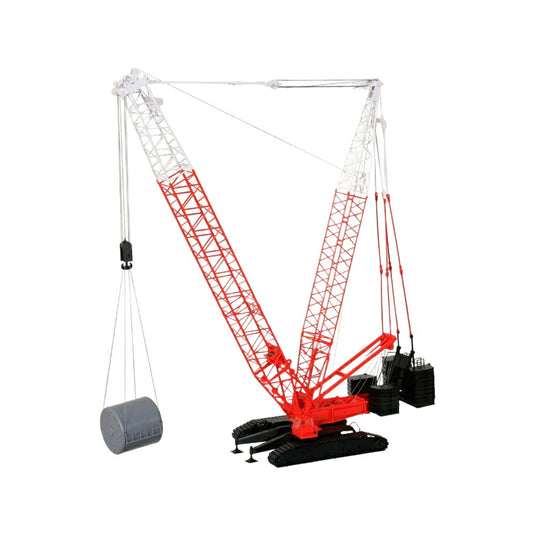 Liebherr ラチスマスト付きクローラークレーン クローラークレーン / Kibri 1/87 建設機械模型 工事車両