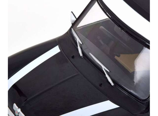 Mini Cooper Sunroof, black metallic/white/KK-SCALE 1/12ミニカー