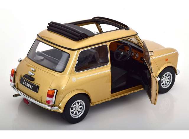 ギャラリービューアに画像をロードする, Mini Cooper Sunroof, gold Doors can be opened and you can display with closed or open sunroof/KK-SCALE 1/12ミニカー
