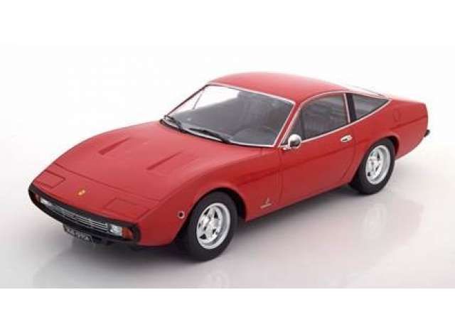 ギャラリービューアに画像をロードする, 1971 フェラーリ 365 GTC 4 レッド/ KK-SCALE 1/18 ミニカー