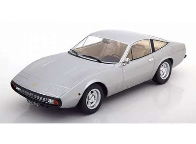 ギャラリービューアに画像をロードする, 1971 Ferrari 365 GTC 4, silver/KK-SCALE 1/18ミニカー 750台限定