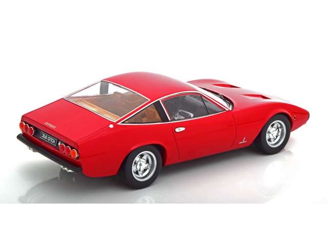 ギャラリービューアに画像をロードする, 1971 Ferrari 365 GTC 4, red with brown interieur/KK-SCALE 1/18ミニカー 750台限定