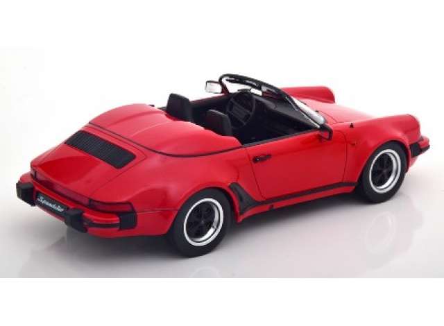 ギャラリービューアに画像をロードする, 1989 Porsche 911 Speedster, red/KK-SCALE 1/18ミニカー 1500台限定