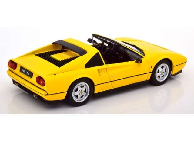 ギャラリービューアに画像をロードする, 1985 Ferrari 328 GTS, yellow/KK-SCALE 1/18ミニカー 1250台限定
