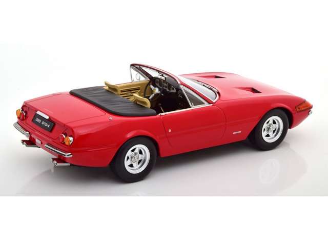ギャラリービューアに画像をロードする, 1971 Ferrari 365 GTB Daytona Spyder Series 2, red/KK-SCALE 1/18ミニカー 1250台限定