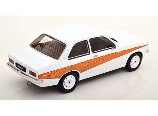 ギャラリービューアに画像をロードする, 1973 Opel Kadett C Swinger, white/orange/KK-SCALE 1/18ミニカー