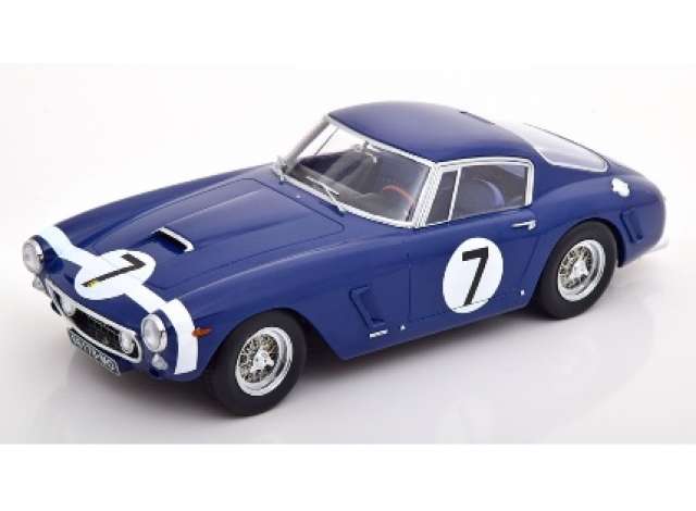 ギャラリービューアに画像をロードする, 1961 Ferrari 250 GT SWB #7 Goodwood, blue/KK-SCALE 1/18ミニカー