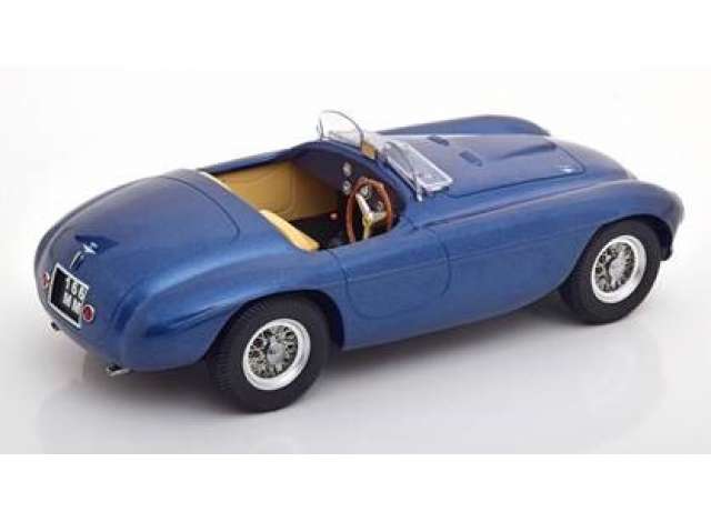 ギャラリービューアに画像をロードする, 1949 Ferrari 166 MM Barchetta, blue metallic/KK-SCALE 1/18ミニカー