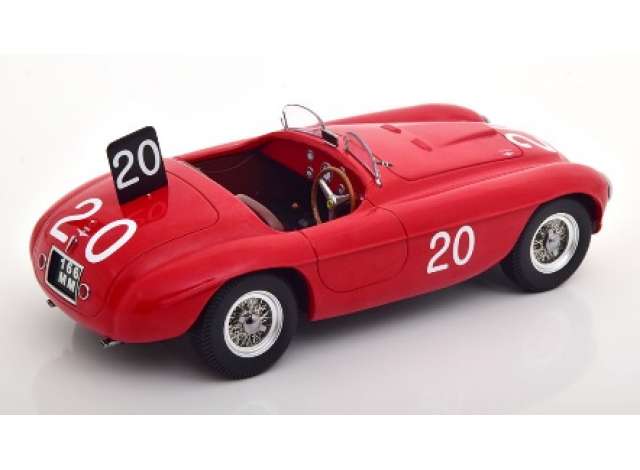 ギャラリービューアに画像をロードする, 1949 Ferrari 166 MM #20 Winner 24h Spa, red/KK-SCALE 1/18ミニカー