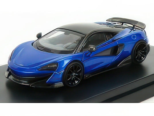McLAREN 600LT 2018 BLUE/LCD 1/64ミニカー