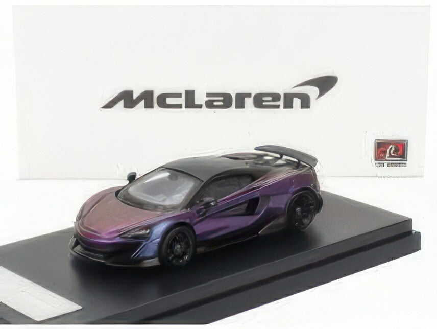 McLAREN 600LT 2018 カメレオンパープル/ LCD 1/64 ミニカー