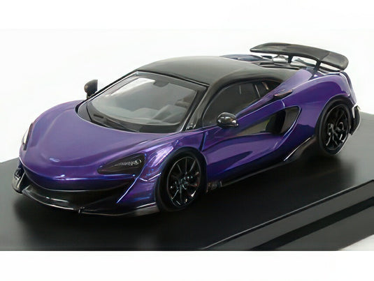 McLAREN 600LT 2018 PURPLE/LCD 1/64ミニカー