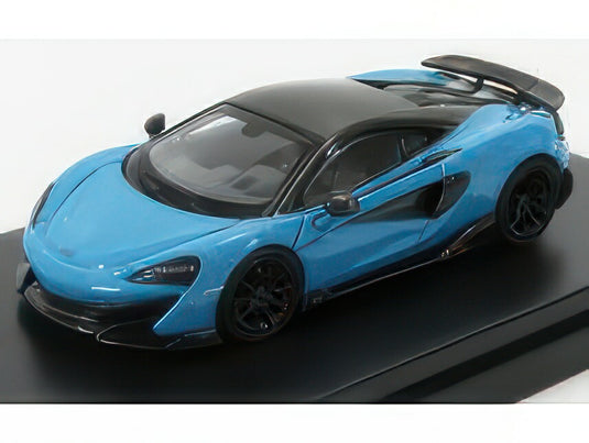 McLAREN 600LT 2018 SKY BLUE MET/LCD 1/64ミニカー