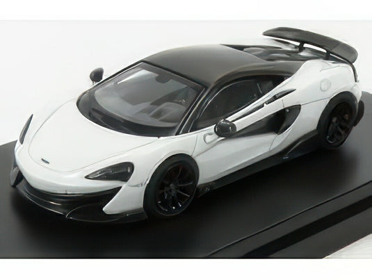 McLAREN 600LT 2018 WHITE/LCD 1/64ミニカー