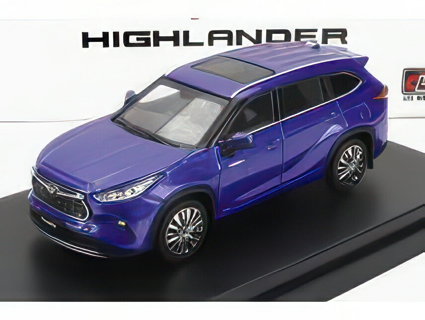 TOYOTA HIGHLANDER 2022 BLUE/LCD 1/64ミニカー – ラストホビー