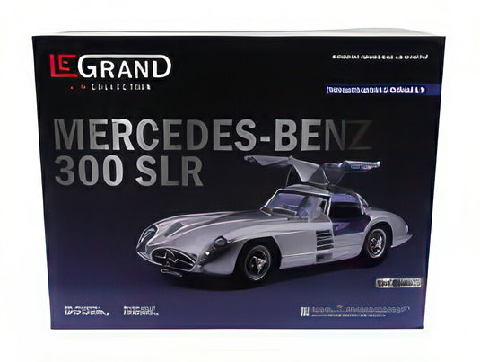 MERCEDES BENZ 300 SLR UHLENHAUT COUPE 1955 BLUE INTERIOR SILVER/POCHER 1/8ミニカー