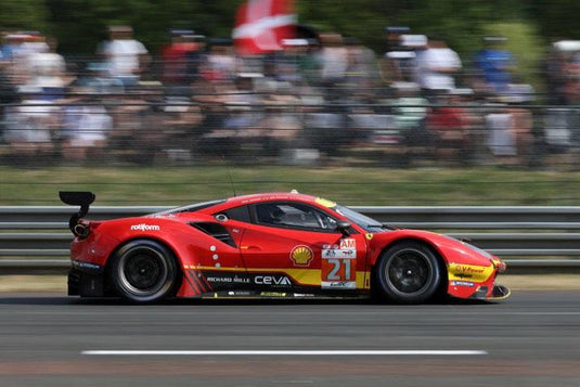 FERRARI 488 GTE Evo Le Mans 2023/LOOKSMART 1/18ミニカー