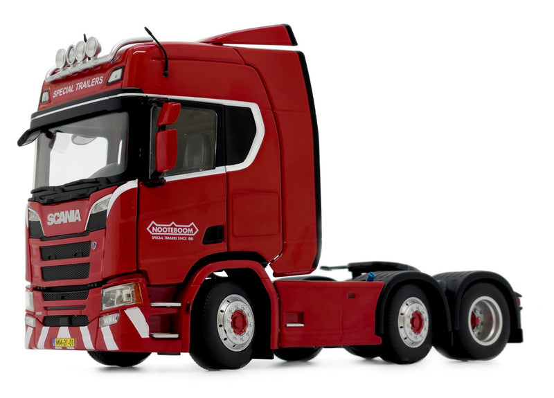 ギャラリービューアに画像をロードする, 【予約】Scaniaスカニア R500 6x2 レッド Nooteboomヌートブーム エディション / margemodel 1/32 ミニカー