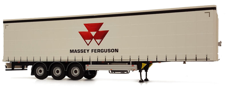 ギャラリービューアに画像をロードする, 【予約】Pactonカーテンサイダートレーラー Massey Fergusonマッセイファーガソンデザイン / margemodel 1/32 ミニカー