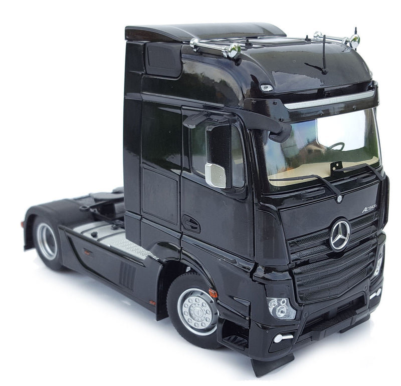 ギャラリービューアに画像をロードする, 【予約】Mercedes-Benzメルセデスベンツ Actrosアクトロス Bigspace 4x2 ブラック / margemodel 1/32 ミニカー