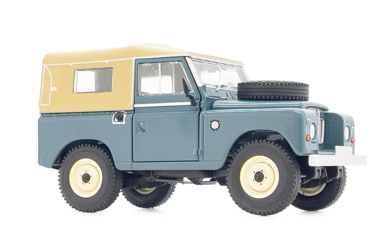 ギャラリービューアに画像をロードする, 【予約】Landroverランドローバー Series 3 88 ソフトトップ マリーンブルー / margemodel 1/32 ミニカー
