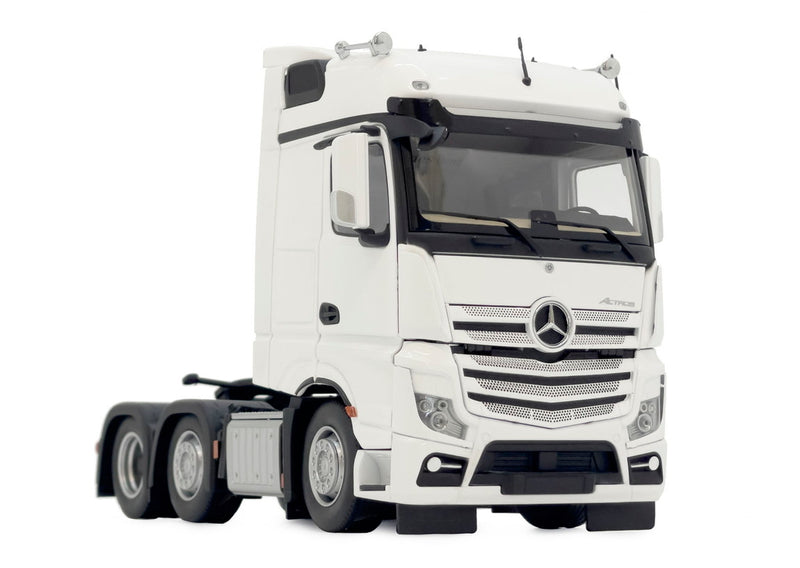 ギャラリービューアに画像をロードする, 【予約】Mercedes-Benzメルセデスベンツ Actrosアクトロス Bigspace 6x2 クリアホワイト / margemodel 1/32 ミニカー
