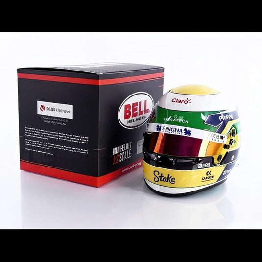 ガブリエル・ボルトレト ヘルメット Stake F1 2025/ MINI HELMET 1/2 ミニカー