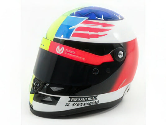 SCHUBERTH HELMET - F1 CASCO HELMET MILD SEVEN BENETTON B194 FORD N 5 DEMONSTRATION RUN BELGIUM SPA GP 2017 MICK SCHUMACHER - VARIOUS/MINI HELMET 1/2ヘルメット
