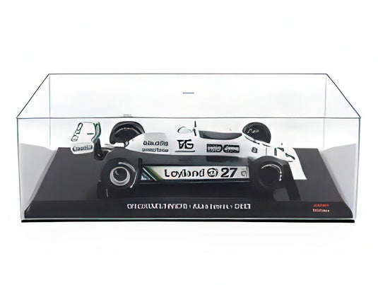 WILLIAMS F1 FW07B N 27 WORLD CHAMPION SEASON 1980 ALAN JONES WHITE GREEN/EDICOLA 1/24ミニカー