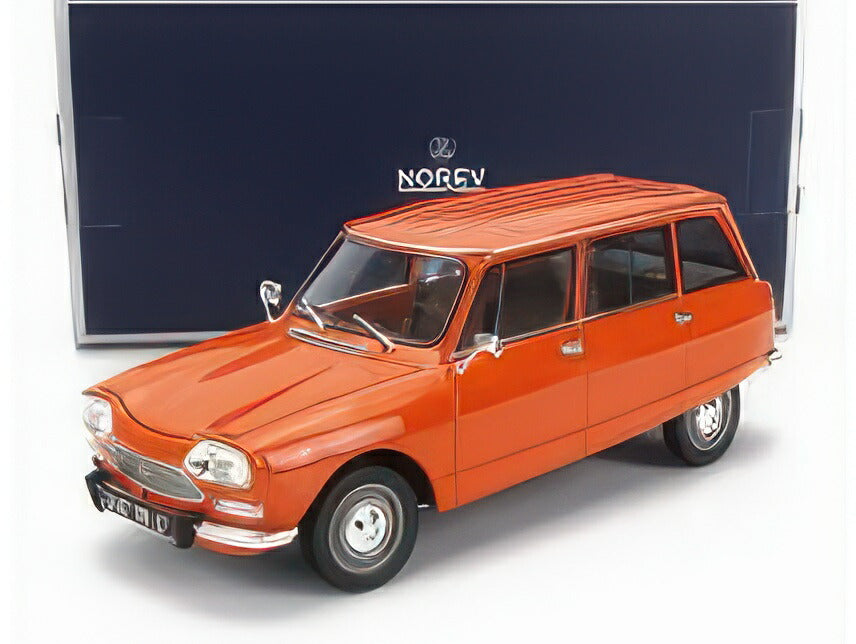ミニカー　1/18 シトロエン アミ 8 ブレーク 1975 Tenere(オレンジ) [181674] Norev 1/18 Scale Diecast 181674 - Citroen Ami 8 Break 1975