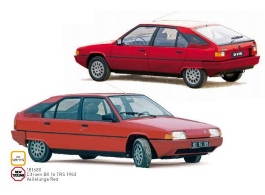 1983 Citro?n BX 16 TRS, Vallelunga Red/Norev 1/18ミニカー
