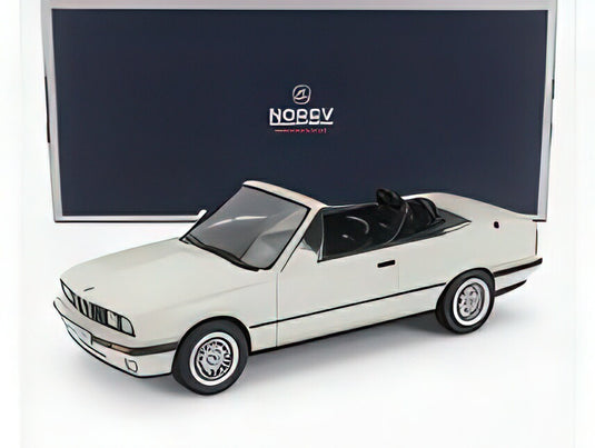 BMW 3SERIES 325i (E30) CABRIOLET OPEN 1991 WHITE/Norev 1/18ミニカー