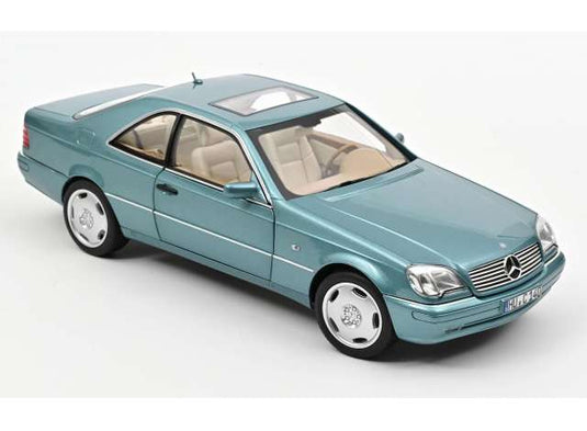 1997 Mercedes Benz CL600 Coupe, blue metallic/Norev 1/18ミニカー