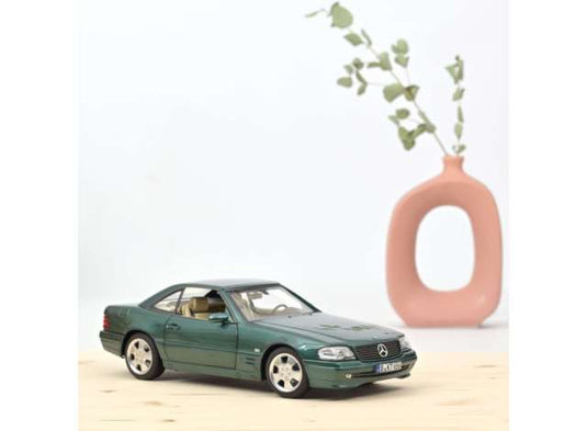 1999 Mercedes Benz SL 500, green metallic/Norev 1/18ミニカー
