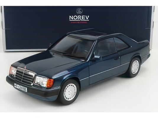 MERCEDES BENZ ECLASS 300CE 24V COUPE (W124) 1994 NAUTICAL BLUE/NOREV 1/18ミニカー