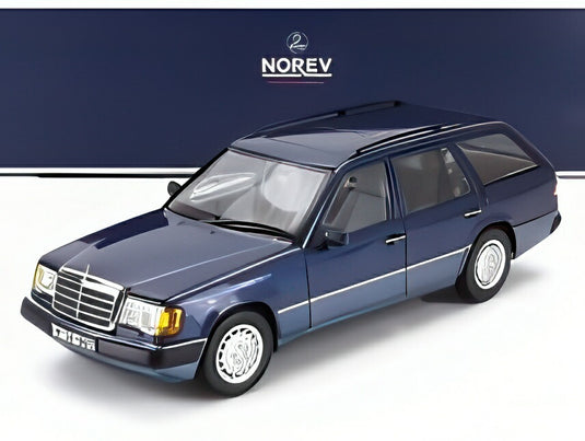 メルセデス ベンツ Eクラス 300TD (S124) Tモデル SW ステーションワゴン 1990 ノーティカルブルー/ Norev 1/18 1000台限定ミニカー