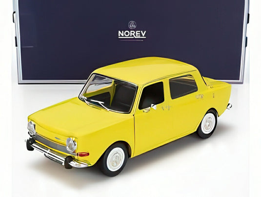 SIMCA - 1000 LS 1974 - イエロー Norev 1/18 ミニカー