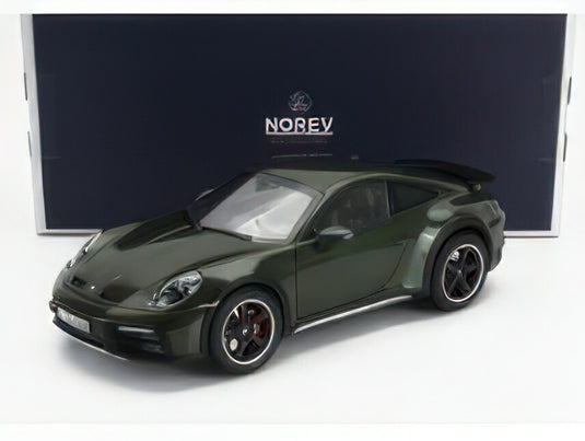 PORSCHE 911 992 DAKAR 3.0 COUPE 2023 SHADE GREEN/NOREV 1/18ミニカー